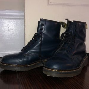 Blue Dr. Martens!